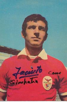 Jacinto Santos   Benfica Lissabon  Fußball Autogrammkarte original signiert 