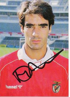 Rui Aguas   Benfica Lissabon  Fußball Autogrammkarte original signiert 