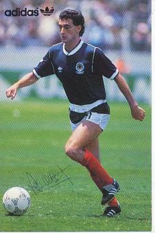 Paul McStay   Schottland  Fußball Autogrammkarte original signiert 