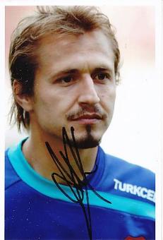 Ayhan Akman  Türkei  Fußball Autogramm Foto original signiert 