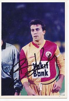 Bülent Korkmaz  Galatasaray Istanbul  Fußball Autogramm Foto original signiert 