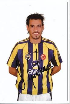Sevet Cetin  Fenerbahce Istanbul  Fußball Autogramm Foto original signiert 