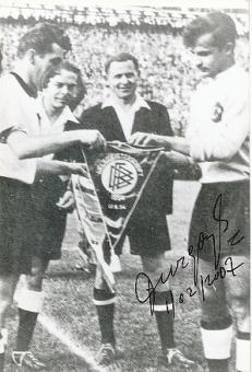 Turgay Seren † 2016 Türkei WM 1954  Fußball Autogramm Foto original signiert 
