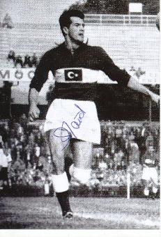 Suat Mamat † 2016 Türkei WM 1954  Fußball Autogramm Foto original signiert 