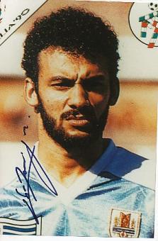 Alfonso Dominguez   Uruguay  WM 1990    Fußball  Autogramm Foto  original signiert 