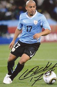 Egidio Arevalo Rios   Uruguay  Fußball  Autogramm Foto  original signiert 