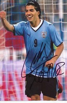 Luis Suarez  Uruguay  Fußball  Autogramm Foto  original signiert 