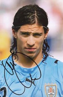 Martin Caceres   Uruguay  Fußball  Autogramm Foto  original signiert 