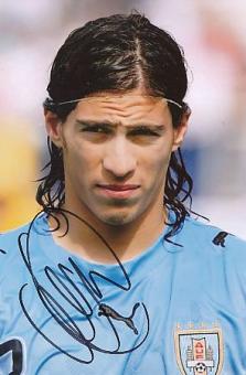 Martin Caceres   Uruguay  Fußball  Autogramm Foto  original signiert 
