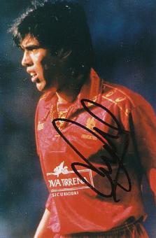 Daniel Fonseca   AS Rom &  Uruguay  Fußball  Autogramm Foto  original signiert 