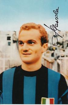 Sandro Mazzola   Inter Mailand  &  Italien  WM 1970 Fußball Autogramm Foto original signiert 