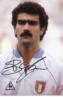 Giuseppe Bergomi   Italien Weltmeister WM 1982 Fußball Autogramm Foto original signiert 