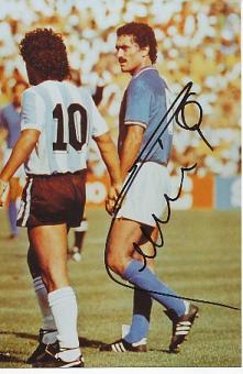 Claudio Gentile   Italien Weltmeister WM 1982 Fußball Autogramm Foto original signiert 