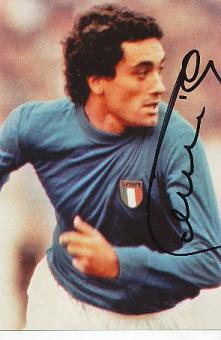 Claudio Gentile   Italien Weltmeister WM 1982 Fußball Autogramm Foto original signiert 