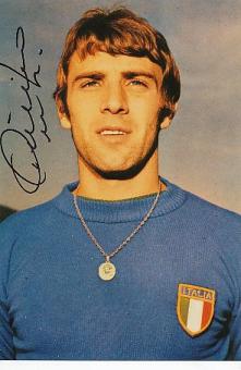 Pierino Prati † 2020  Italien  WM 1970 Fußball Autogramm Foto original signiert 