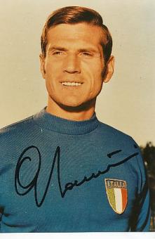 Giacinto Facchetti † 2020 Italien WM 1970  Fußball Autogramm Foto original signiert 