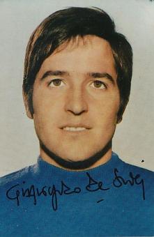 Giancarlo De Sisti  Italien WM 1970  Fußball Autogramm Foto original signiert 