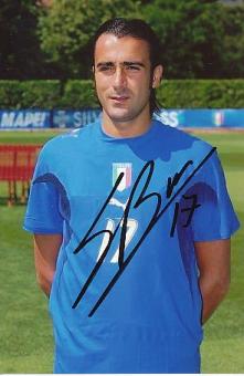 Simone Barone  Italien Weltmeister WM 2006   Fußball Autogramm Foto original signiert 