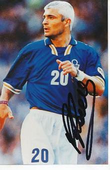 Fabrizio Ravanelli   Italien   Fußball Autogramm Foto original signiert 