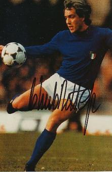 Roberto Bettega Italien WM 1978   Fußball Autogramm Foto original signiert 