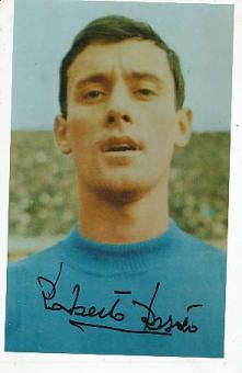 Roberto Rosato † 2010 Italien Europameister EM 1968   Fußball Autogramm Foto original signiert 