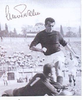 Gino Pivatelli   Italien WM 1954  Italien  WM 1950    Fußball  Autogramm Foto  original signiert 