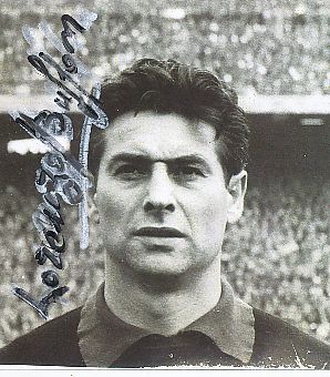 Lorenzo Buffon  Italien WM 1962   Fußball  Autogramm Foto  original signiert 