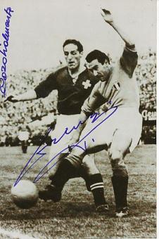 Benito Lorenzi † 2007 Italien WM 1954   Fußball  Autogramm Foto  original signiert 