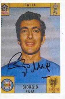Giorgio Puia Italien WM 1970  Fußball  Autogramm Foto  original signiert 
