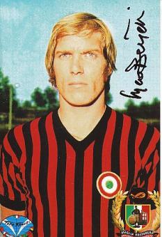 Romeo Benetti  AC Mailand   Fußball  Autogramm Foto  original signiert 