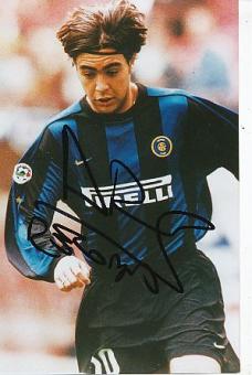 Alvaro Recoba  Inter Mailand  Fußball Autogramm Foto original signiert 