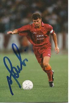 Amadeo Carboni  AS Rom   Fußball Autogramm Foto original signiert 