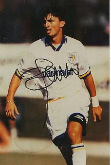 Dino Baggio   AC Parma  Fußball  Autogramm Foto  original signiert 