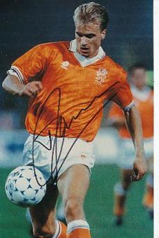 Dennis Bergkamp  Holland   Fußball Autogramm Foto original signiert 