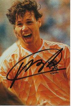 Marco van Basten  Holland  Europameister EM 1988  Fußball Autogramm Foto original signiert 