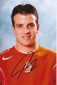 Rafael van der Vaart  Holland  Fußball Autogramm Foto original signiert 