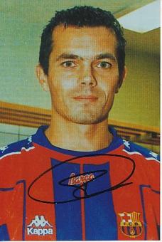 Phillip Cocu  FC Barcelona  Fußball Autogramm Foto original signiert 