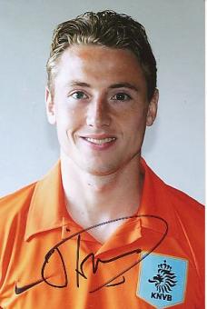 Jan Kromkamp  Holland   Fußball Autogramm Foto original signiert 