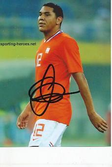 Hedwiges Maduro  Holland   Fußball Autogramm Foto original signiert 