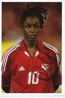 Russell Latapy  Trinidad Tobago  WM 2006  Fußball Autogramm Foto original signiert 