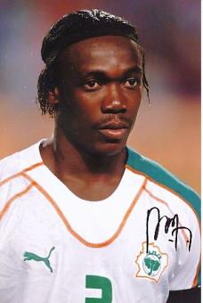 Arthur Boka   Elfenbeinküste  WM 2006  Fußball Autogramm Foto original signiert 