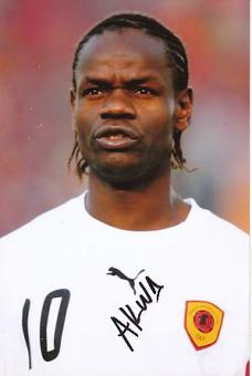 Akwa  Angola  WM 2006  Fußball Autogramm Foto original signiert 