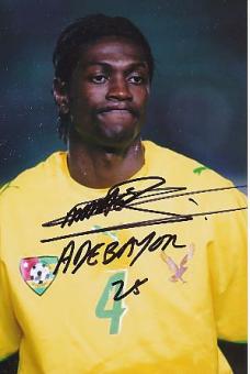Emmanuel Adebayor Togo WM 2006  Fußball Autogramm Foto original signiert 