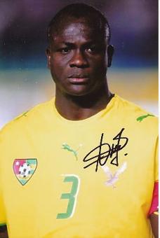 Jean Paul Abalo   Togo WM 2006  Fußball Autogramm Foto original signiert 