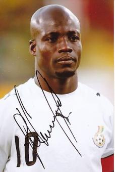 Stephen Appiah  Ghana  WM 2006  Fußball Autogramm Foto original signiert 