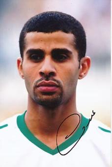 Abdulaziz al-Chathran   Saudi Arabien  WM 2006  Fußball Autogramm Foto original signiert 