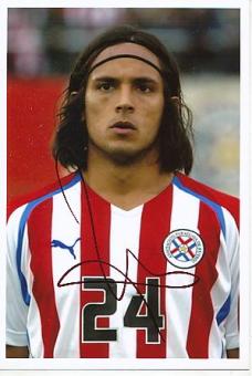 Roque Santa Cruz  Paraguay  WM 2006 Fußball Autogramm Foto original signiert 
