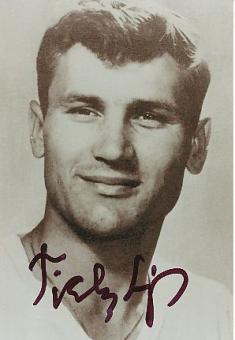 Lajos Tichy † 1999  Ungarn WM 1962  Fußball Autogramm Foto original signiert 