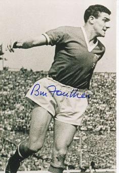 Bill Foulkes † 2013 Manchester United  1968  Europapokalsieg  Fußball Autogramm Foto original signiert 