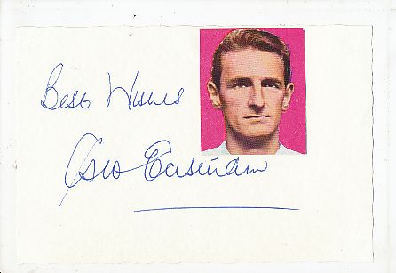 George Eastham England Weltmeister WM 1966  Fußball Autogramm Karte original signiert 